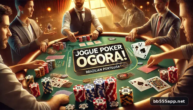 Imagem promocional da bb555 mostrando a plataforma e suas vantagens