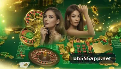 Imagem promocional da bb555 mostrando a plataforma e suas vantagens